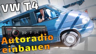 VW T4 Autoradio einbauen | DAB+ im Auto nachrüsten | KMM-BT407DAB
