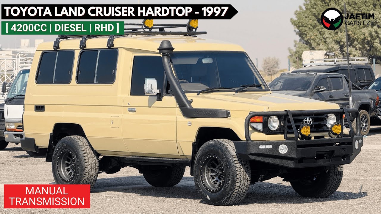 Toyota Land Cruiser 70 HARDTOP | RHD | 1997 | 4.2L DIESEL ENGINE | 12 SEATERS | (MT) | AIR SNORKEL | ROOF RACK video