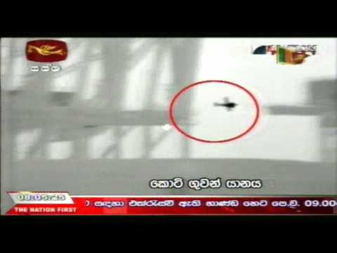Crash of LTTE Aircraft in to IRD Building