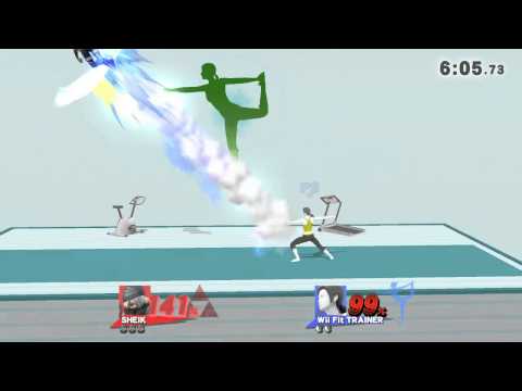 Sheik vs Wii Fit Trainer