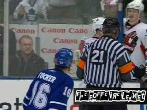 Bell Destroys Alfredsson, Mayhem Ensues