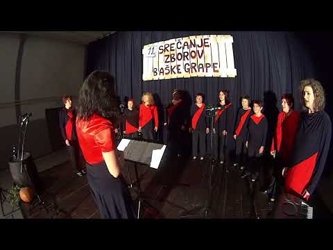 Iz zemlje gre trsek - ŽPZ Sožitje (11. srečanje zborov Baške grape, Kneža, 25.11.2017)