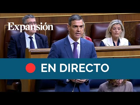 🔴 DIRECTO | Siga la comparecencia de Pedro Sánchez en el Congreso