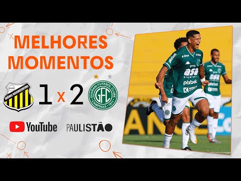 É DO BUGRE | NOVORIZONTINO 1 X 2 GUARANI | MELHORES MOMENTOS | 6ª RODADA |  PAULISTÃO 2022
