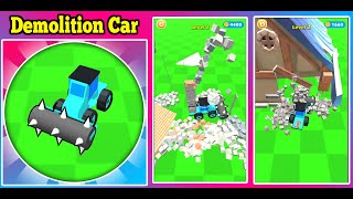 Demolition Car 3D Game Unity Source Code video preview