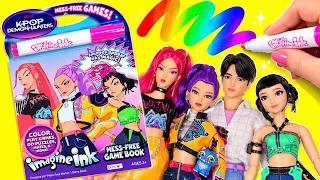 Download lagu KPOP Demon Hunters Movie Imagine Ink Activity Coloring Book with Magic Marker and Dolls mp3 Download lagu KPOP Demon Hunters Movie Imagine Ink Activity Coloring Book with Magic Marker and Dolls mp3