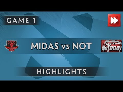 Midas Club Elite vs Not Today !! [Game 1] ProDotA Cup Series by Azubu.tv - Dota Highlights