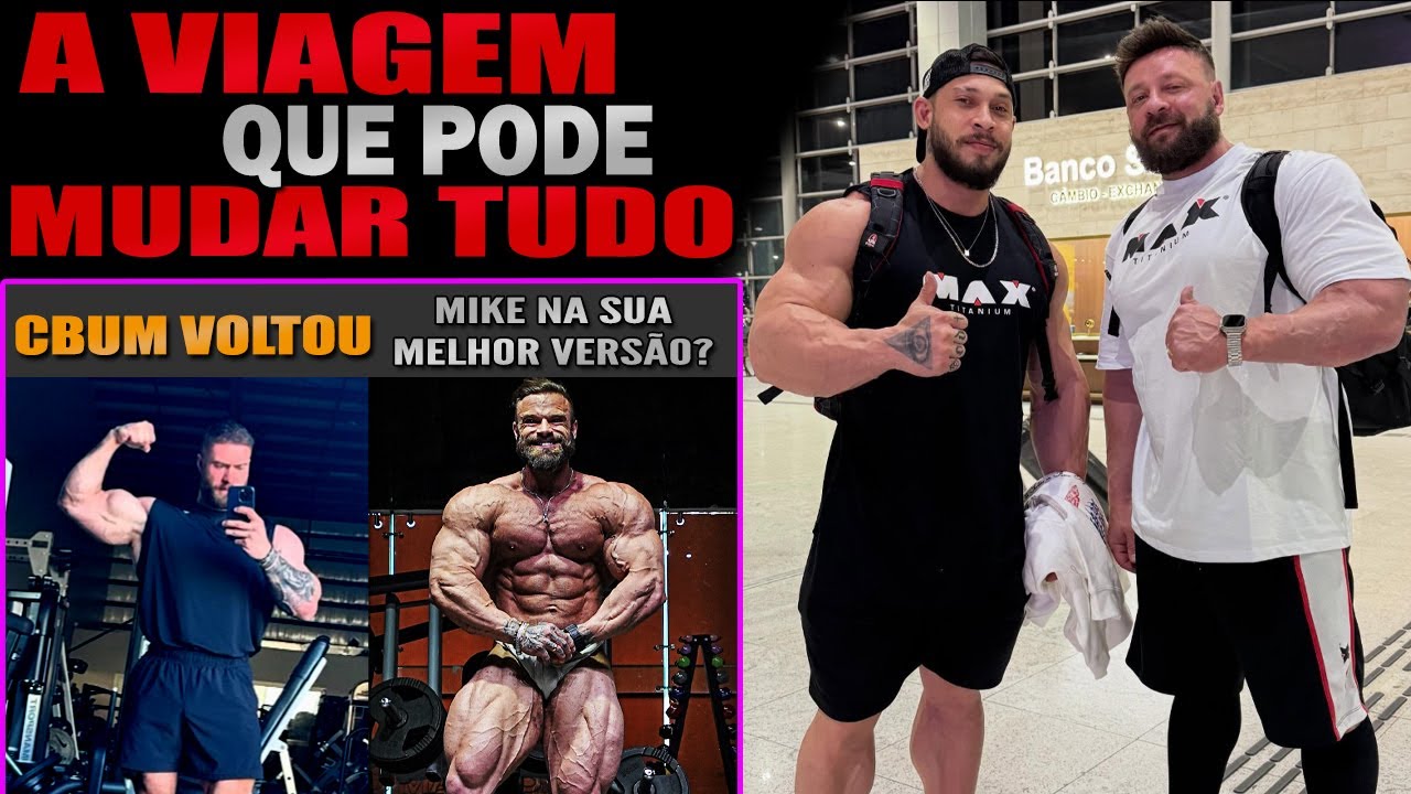 Ramon Dino e Fabricio Pacholok nos EUA + CBUM voltou
