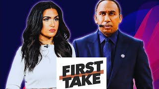 Stephen A  Smith Tries To Disrespect And Humiliate Molly Qerim During First Take Show #NBA