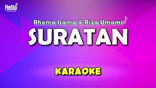 Download lagu Suratan Karaoke - Rhoma Irama feat Riza Umami mp3