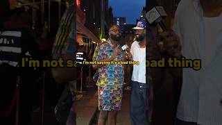 Canadian gives his WEIRD experience living in Atlanta #america #shorts #streetinterview #funny #usa