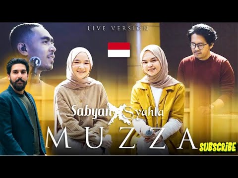 SABYAN X SYAHLA - MUZZA (VERSI LANGSUNG) (pk punjab reaction)