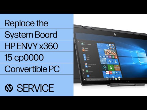 Replace the System Board | HP ENVY x360 15-cp0000 Convertible PC | HP