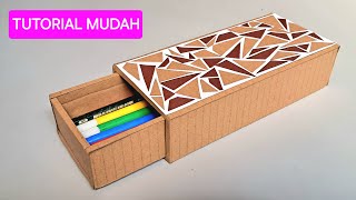 Download lagu DIY Pencil case from cardboard mp3 Download lagu DIY Pencil case from cardboard mp3