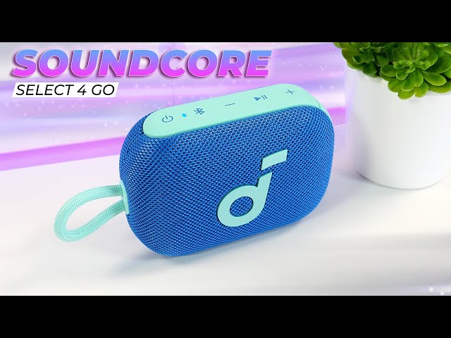 Vídeo relacionado con Soundcore Select 4 Go Altavoz Bluetooth Portátil, Mini Altavoz Ducha, 20H, IP67, Mini Altavoz Bluetooth, Flotante, Sonido Potente de 5W, Interiores y Exteriores, Ciclismo