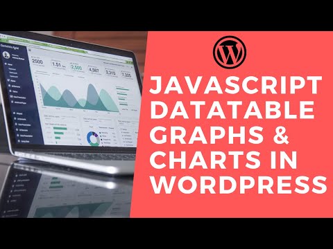 Sortable Javascript Data Tables Graphs Charts in WordPress Plugin development