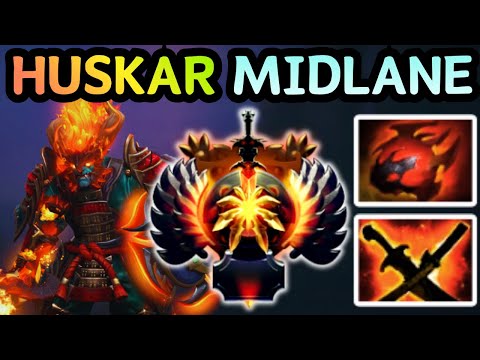 🔥 NEW PATCH 7.40 !!! HUSKAR CARRY LOW HP, MAX DAMAGE | DOTA 2 GAMEPLAY 🔥