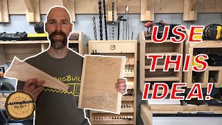 Making a Locking and Hidden French Cleat!