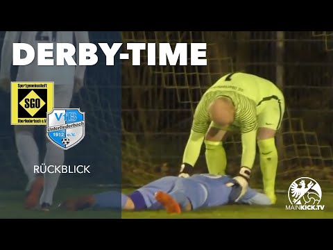 MAINKICK vor einem Jahr: Packendes Derby zwischen der SG Oberliederbach und dem VfB Unterliederbach