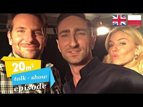 (ENG/PL) Bradley Cooper & Sienna Miller, 20m2 talk-show, episode 176