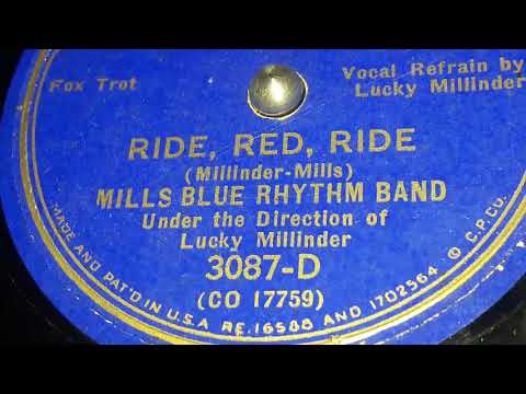 Mills Blue Rhythm Band - Ride Red Ride (1935)