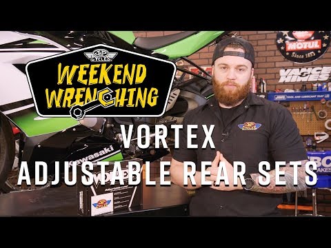 Vortex Adjustable Rearsets - Install and overview