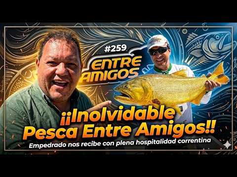 INOLVIDABLE AVENTURA DE PESCA EN EMPEDRADO - CTES!!!