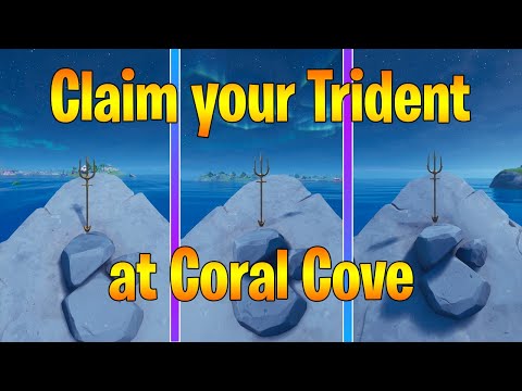 Claim your Trident at Coral Cove Location in Fortnite!
