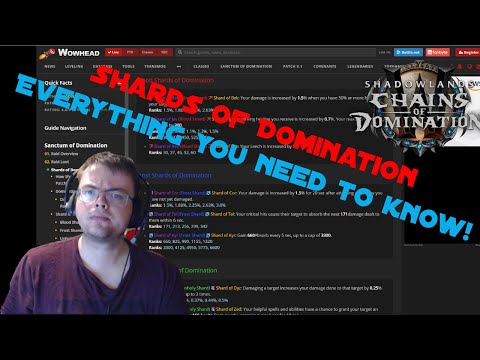 Shards of Domination: Everything You Need to Know | Shadowlands Patch 9.1 Chains of Domination Guide