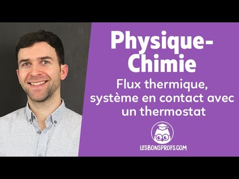 Flux thermiques : résistance, thermostat