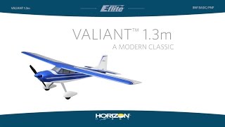 E-flite Valiant 1.3m SAFE Select BNF Basic