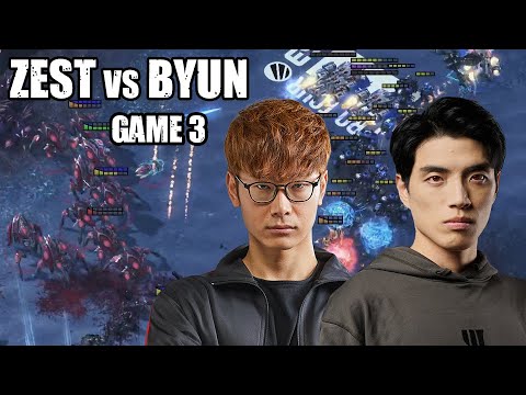 ZEST vs BYUN PvT  l  Game 3 of Best Of 5!