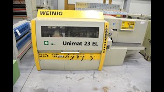Raboteuse à quatre côtés Weinig UNIMAT 23 EL à vendre - Image 4 | Machineryline CM Raboteuse à quatre côtés Weinig UNIMAT 23 EL | Image 4 - Machineryline