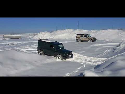 Ineos Grenadier im Westerwälder Schnee