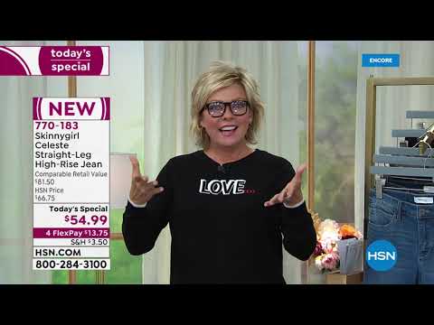 HSN | Skinnygirl Jeans by Bethenny Frankel 3rd Anniversary 10.07.2021 - 06 AM