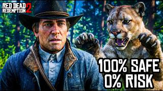 How to Hunt Cougars Without Getting Attacked (RDR2 Secret Method)