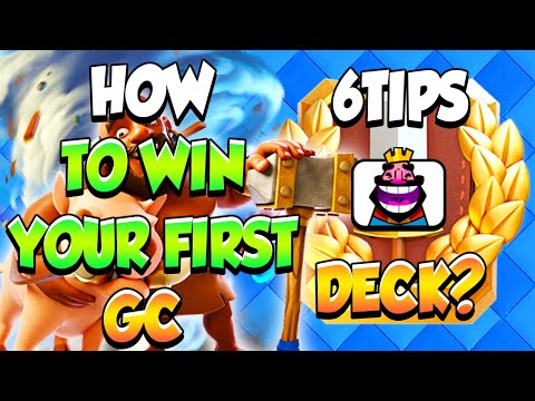 HOW TO WIN YOUR FIRST GRAND CHALLENGE! CLASHROYALE