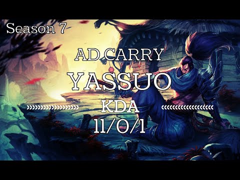 Yassuo - Yasuo vs Tristana - NA - Gameplay Highlight S7