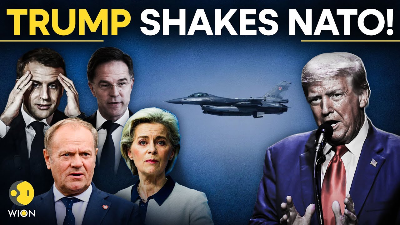 NATO-US Tensions LIVE: Trump Unveils New Security Plan, Moves To End NATO | WION Live