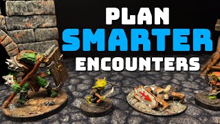 Encounter designs that expect the unexpected