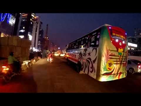 Beautiful Uttara, Dhaka || Night ride View