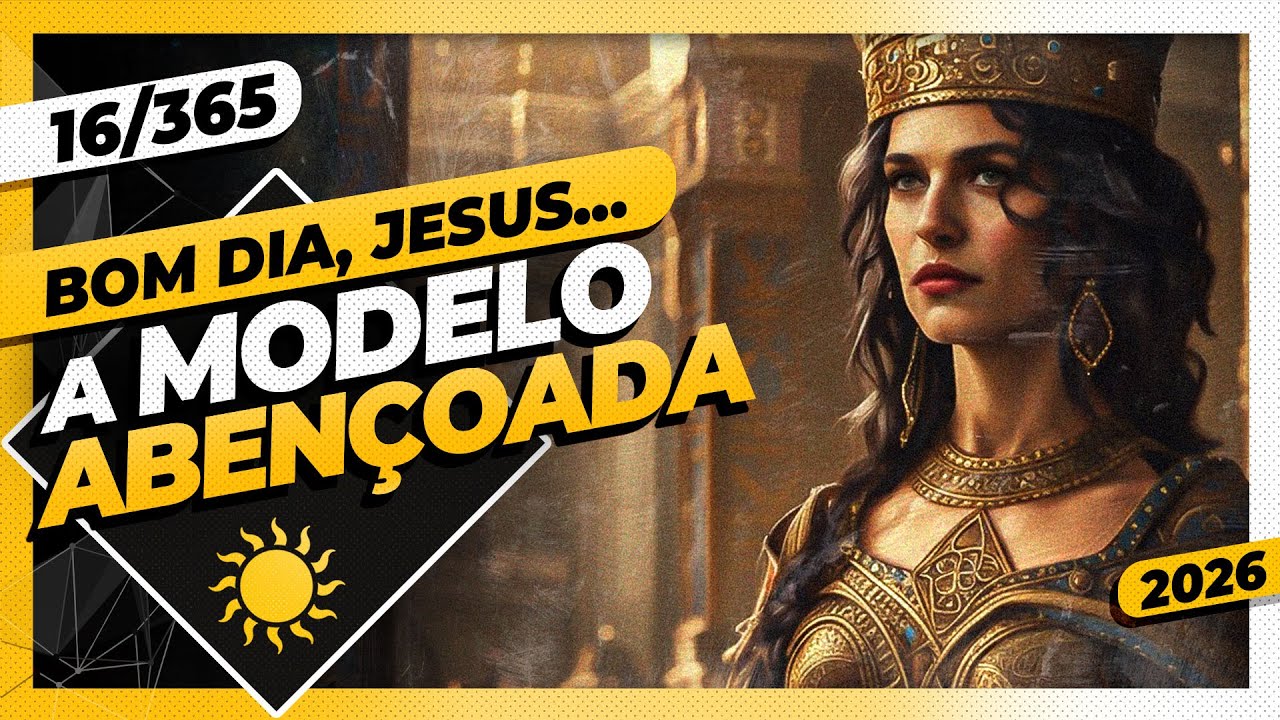 A MODELO ABENÇOADA - Bom dia, Jesus! 16/365 (2026)