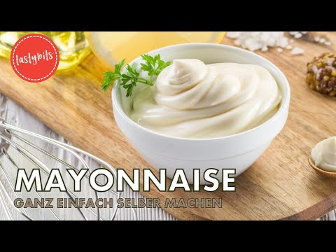 Leckere MAYONNAISE einfach & schnell selber machen