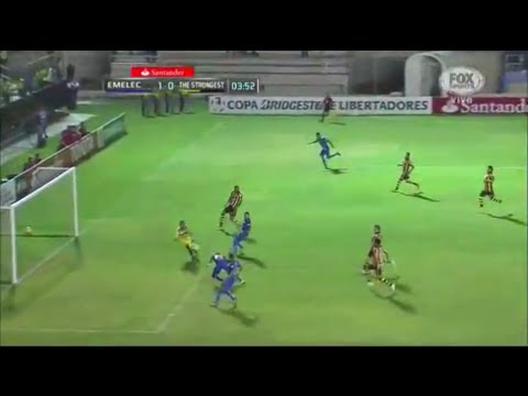 Emelec 3 vs. 0 The Strongest (BOL) Goleada "Copa Libertadores" 24/02/2015 HQ