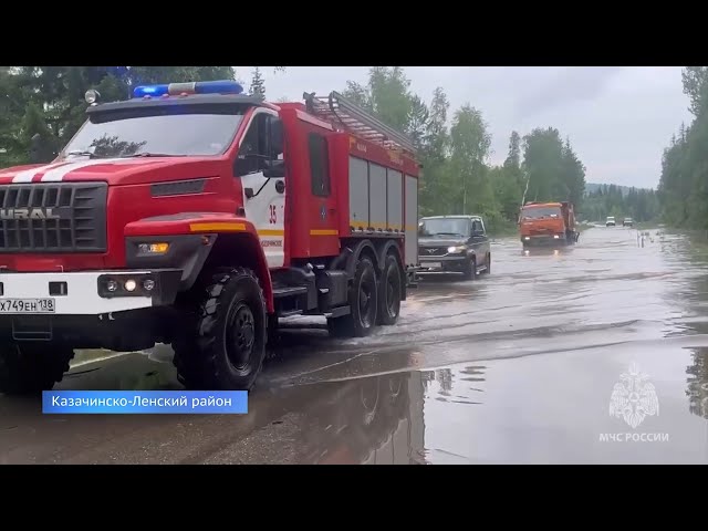 В Казачинско-Ленском продолжается подъем воды