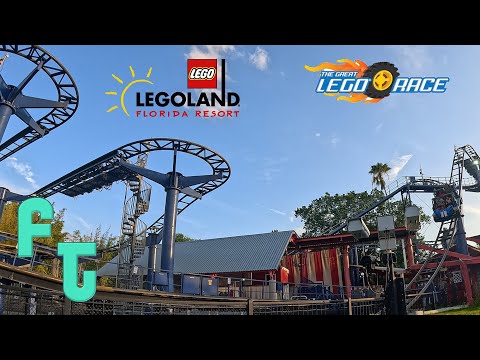 Back row point of view footage of Great Lego Race