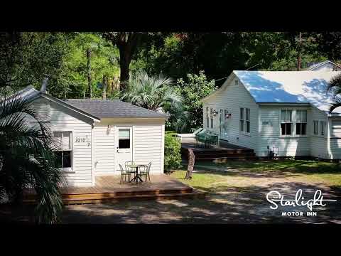 Starlight Inn Drone Fly Thru Cottages