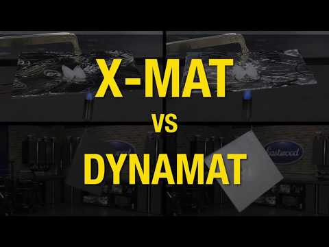 X-Mat vs Dynamat - Heat & Sound Testing! Head to Head Comparison! Eastwood