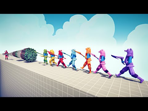 JARL COLOR PACK vs EVERY GOD - Totally Accurate Battle Simulator TABS