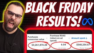 1 Year & Black Friday Facebook Ad Case Studies!